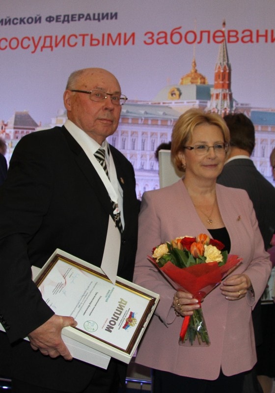 Профессор А.В. Туев стал победителем Всероссийского конкурса «Врач года 2015».